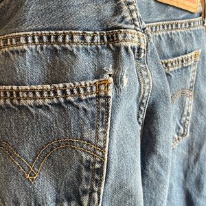 Levi’s jean overalls, size XS